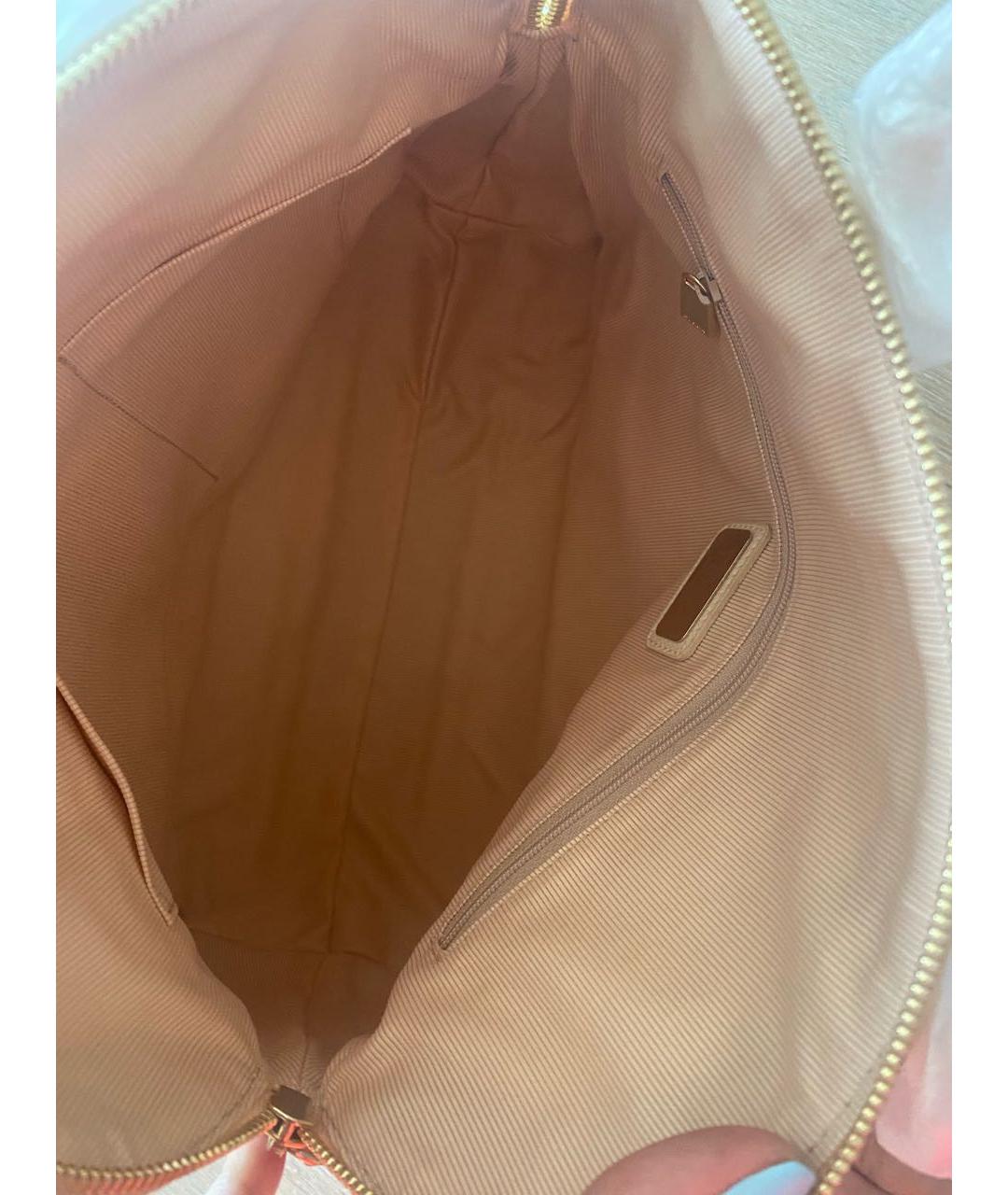 FURLA Белая кожаная сумка тоут, фото 4