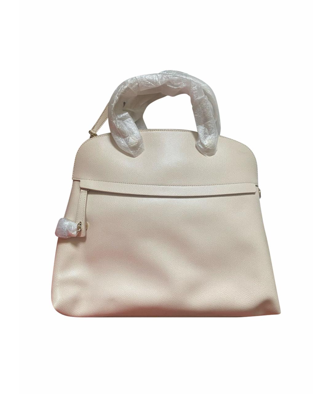 FURLA Белая кожаная сумка тоут, фото 1