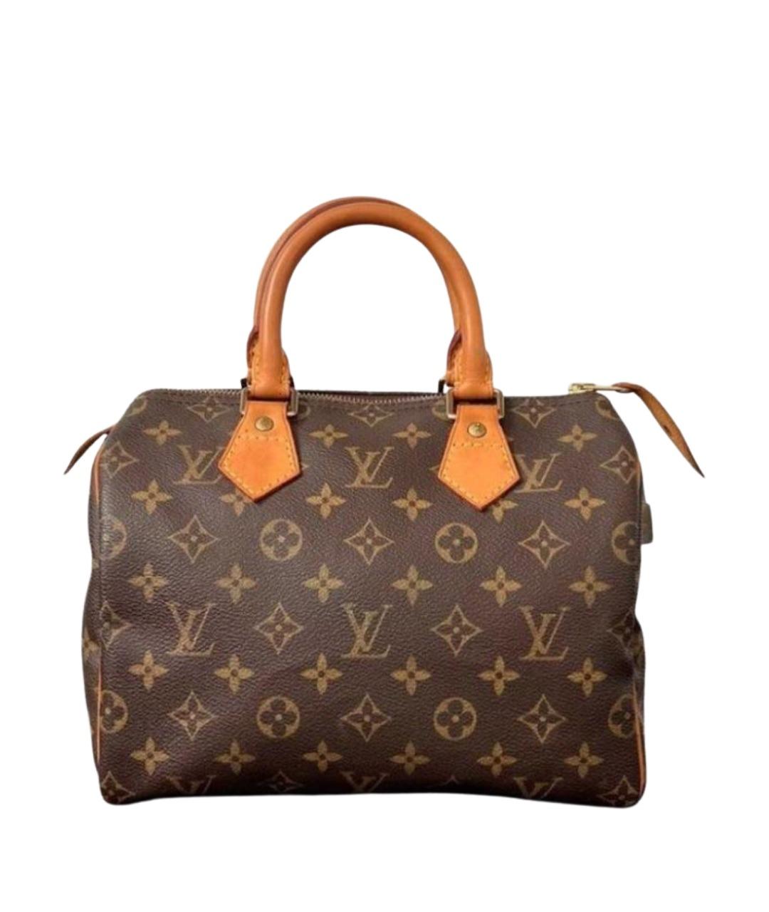 LOUIS VUITTON Коричневая сумка с короткими ручками, фото 1