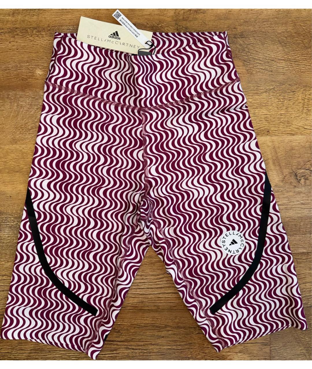 ADIDAS BY STELLA MCCARTNEY Мульти полиэстеровые спортивные брюки и шорты, фото 2