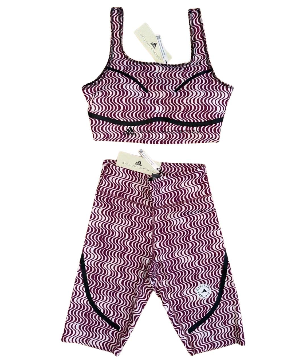 ADIDAS BY STELLA MCCARTNEY Мульти полиэстеровые спортивные брюки и шорты, фото 1