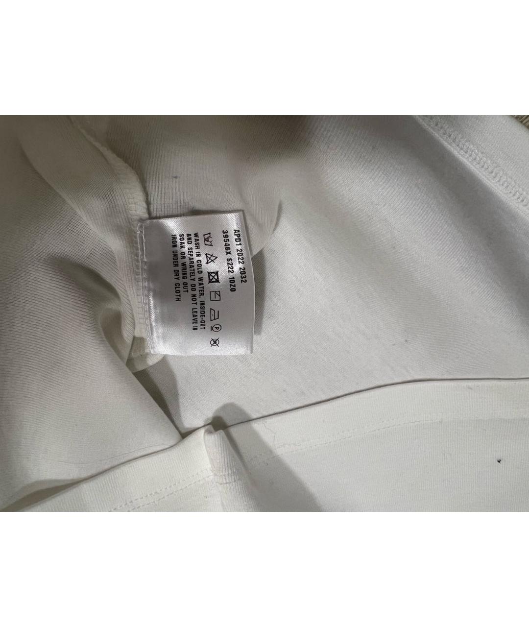 PRADA Белая хлопковая майка, фото 3