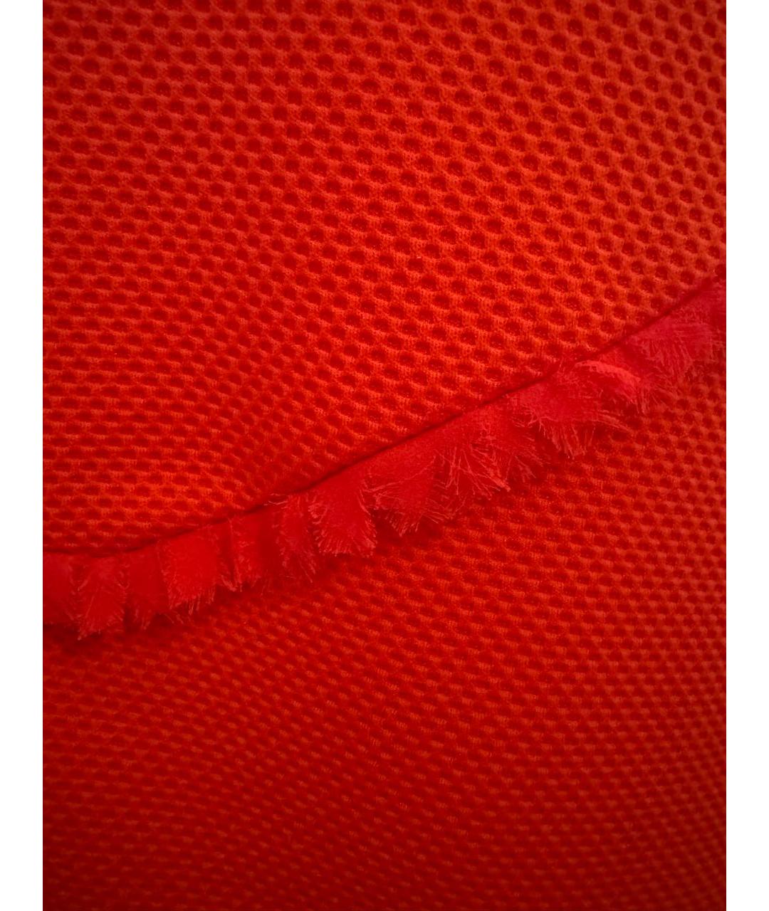 PINKO Красное полиэстеровое коктейльное платье, фото 3