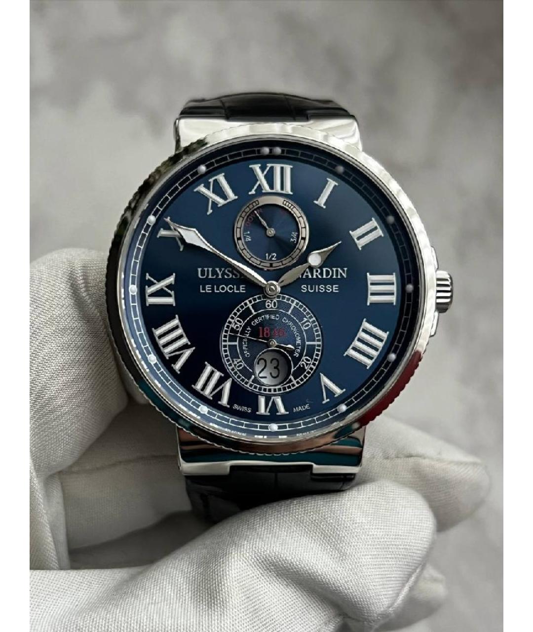 Ulysse Nardin Синие часы, фото 6