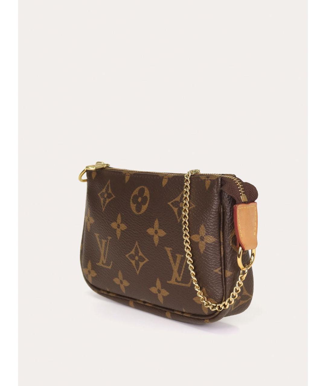 LOUIS VUITTON Коричневая сумка с короткими ручками, фото 2