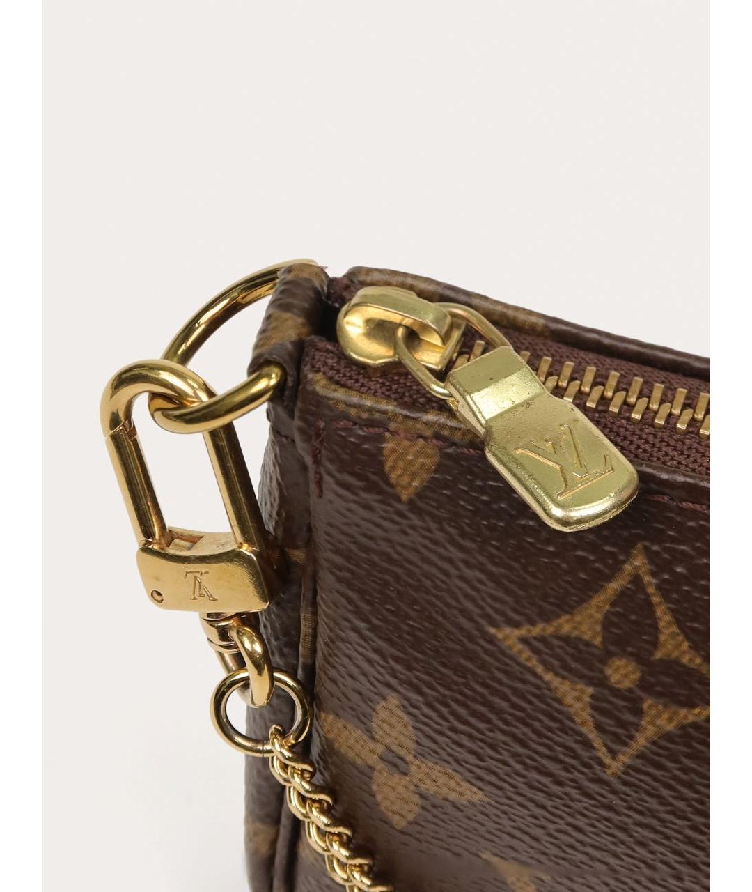 LOUIS VUITTON Коричневая сумка с короткими ручками, фото 8