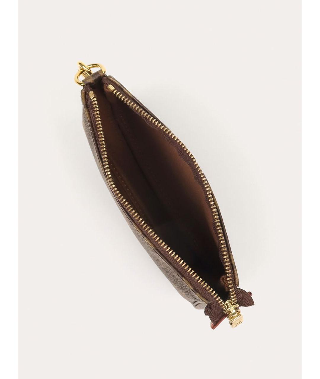 LOUIS VUITTON Коричневая сумка с короткими ручками, фото 5