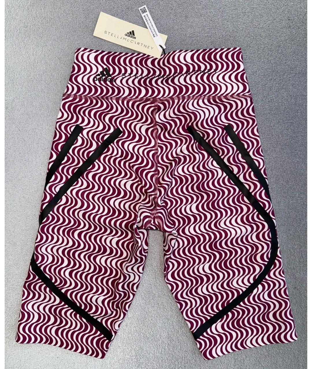 ADIDAS BY STELLA MCCARTNEY Мульти полиэстеровые спортивные брюки и шорты, фото 4