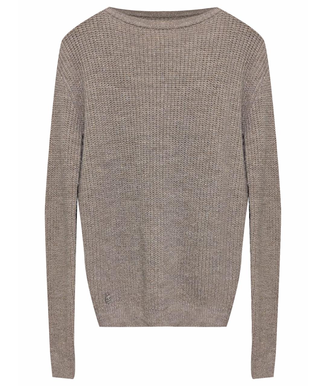 PHILIPP PLEIN Бежевый шерстяной джемпер / свитер, фото 1