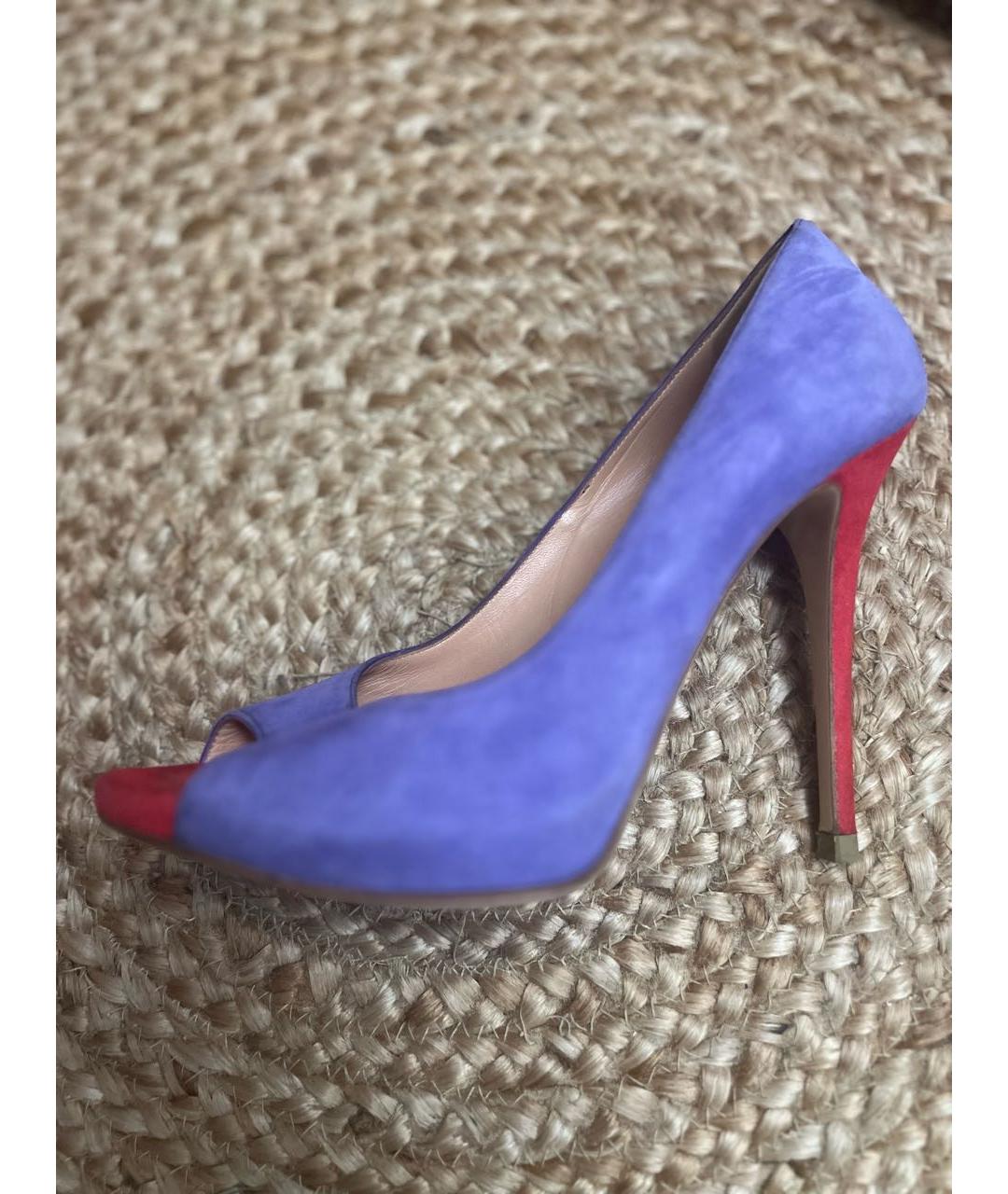 GIAN MARCO LORENZI Мульти замшевые туфли, фото 7