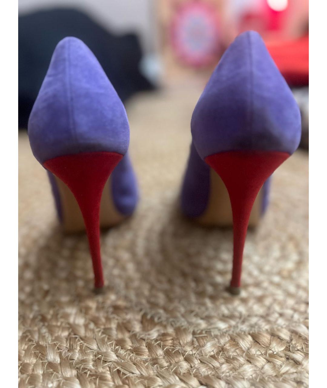 GIAN MARCO LORENZI Мульти замшевые туфли, фото 4