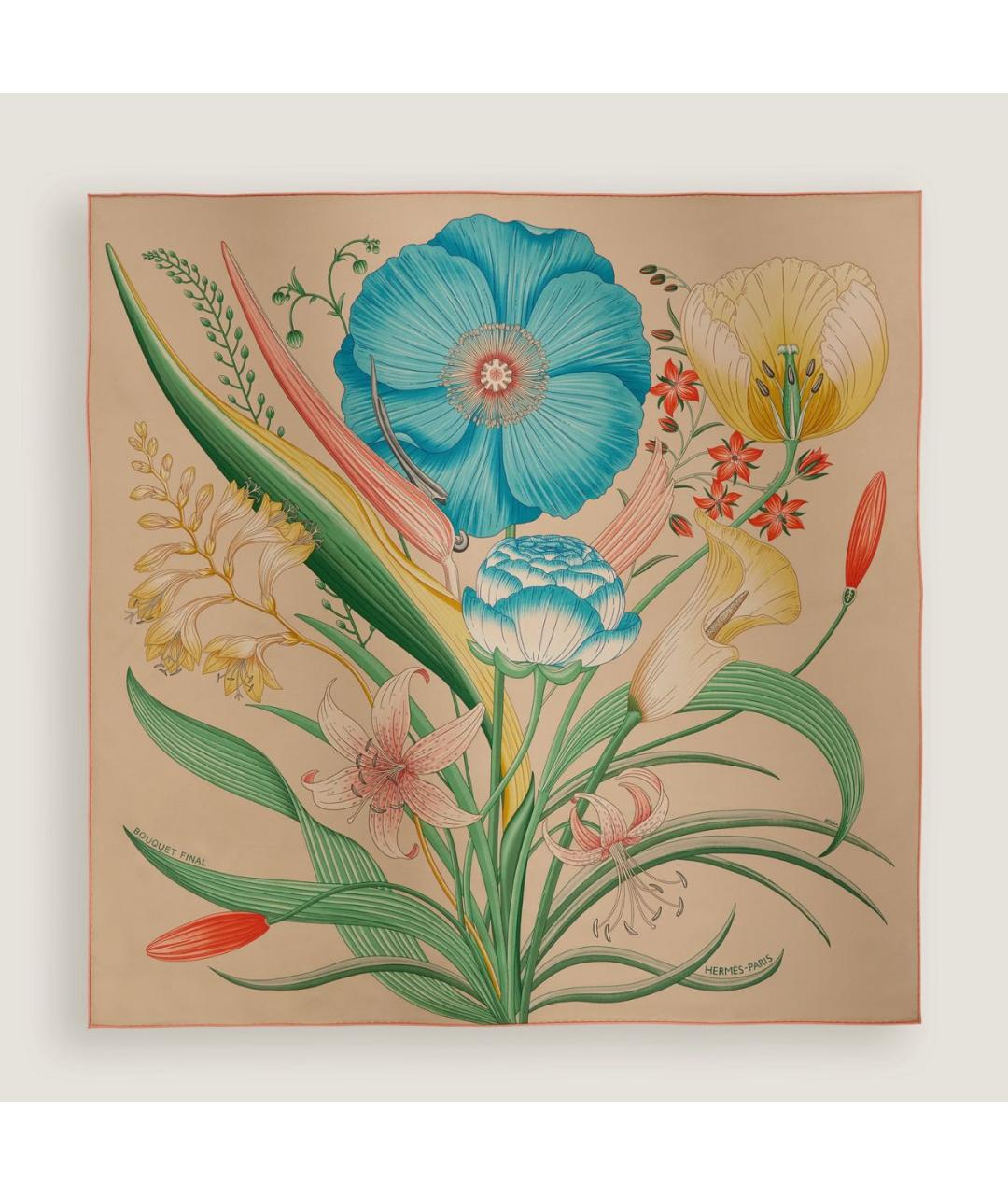 HERMES Шелковый платок, фото 1