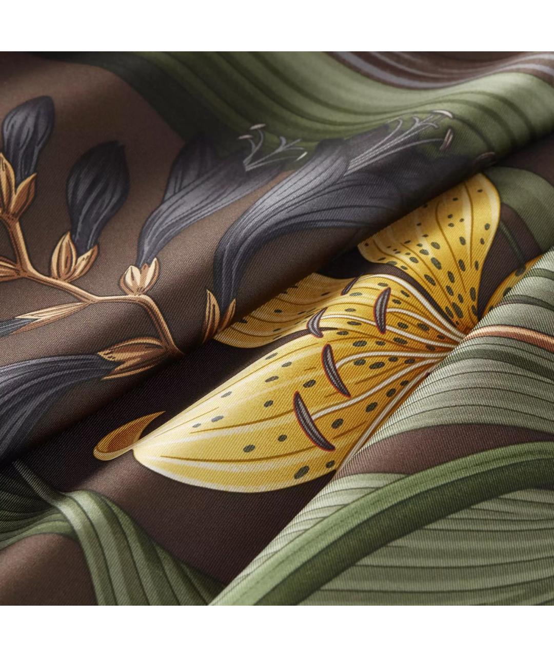 HERMES Мульти шелковый платок, фото 3