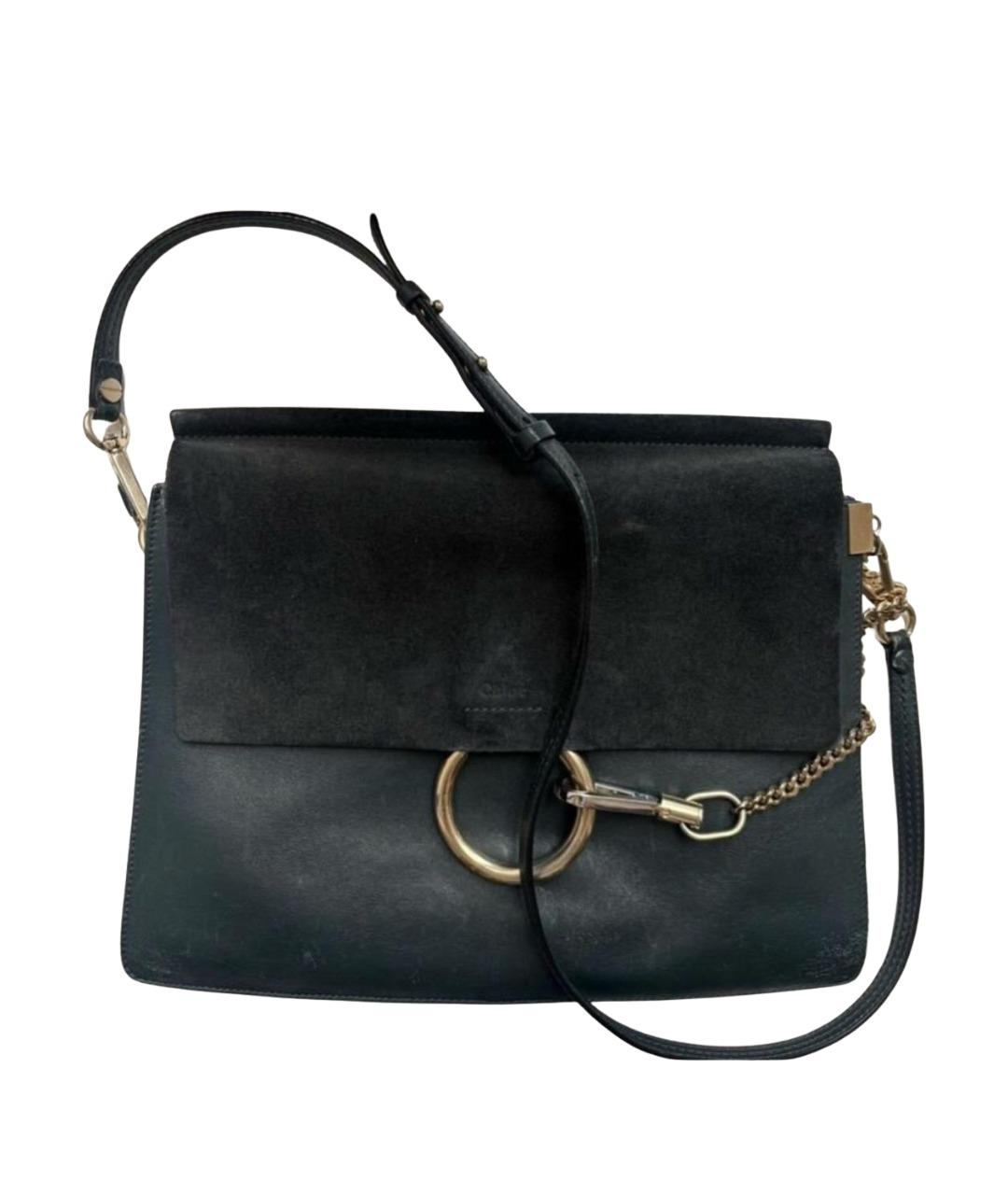 CHLOE Зеленая замшевая сумка через плечо, фото 1