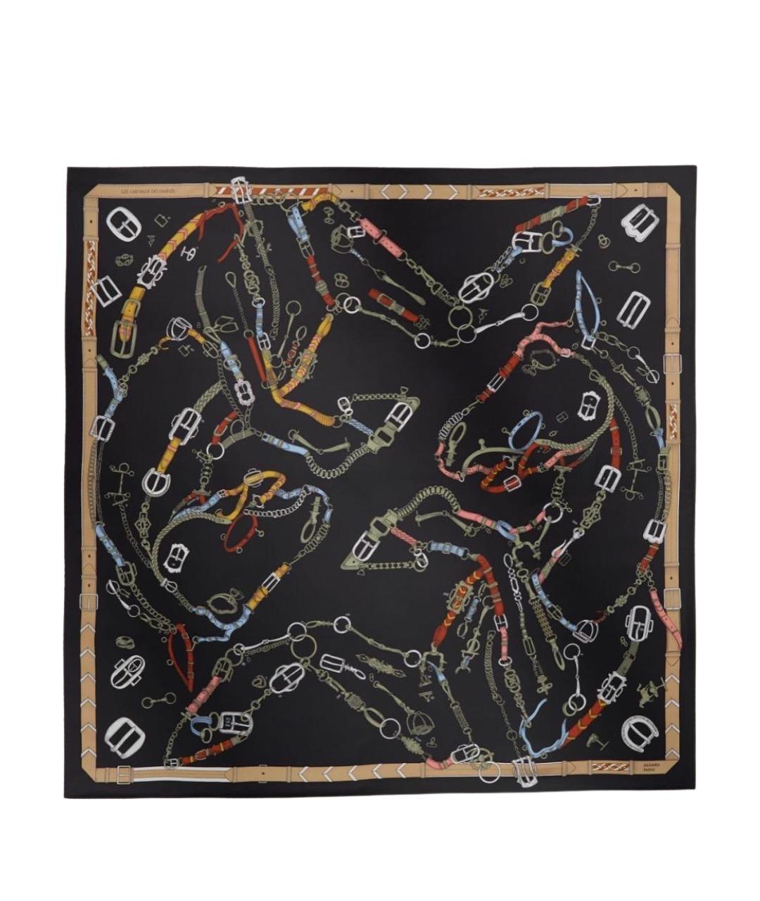 HERMES Шелковый платок, фото 1