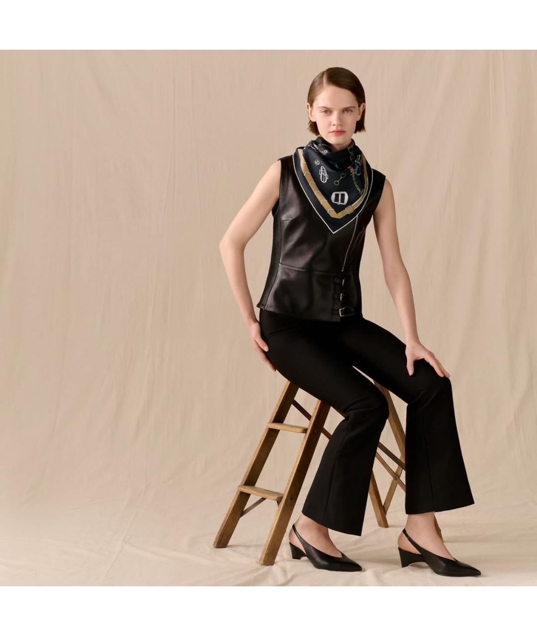 HERMES Шелковый платок, фото 2