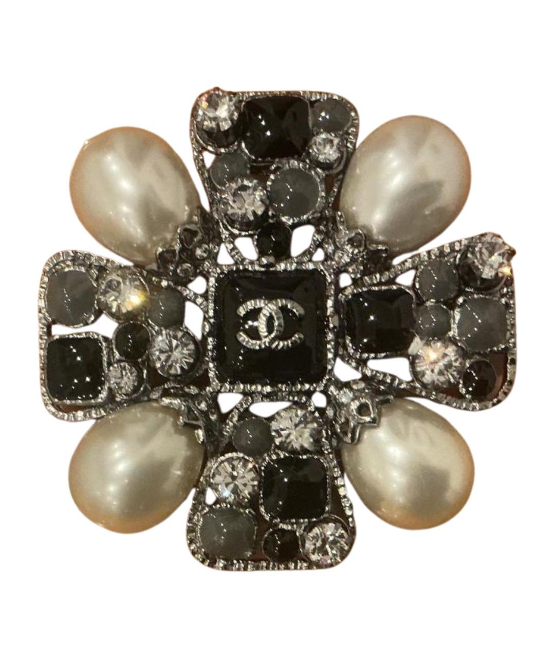 CHANEL Черная булавка / брошь, фото 1