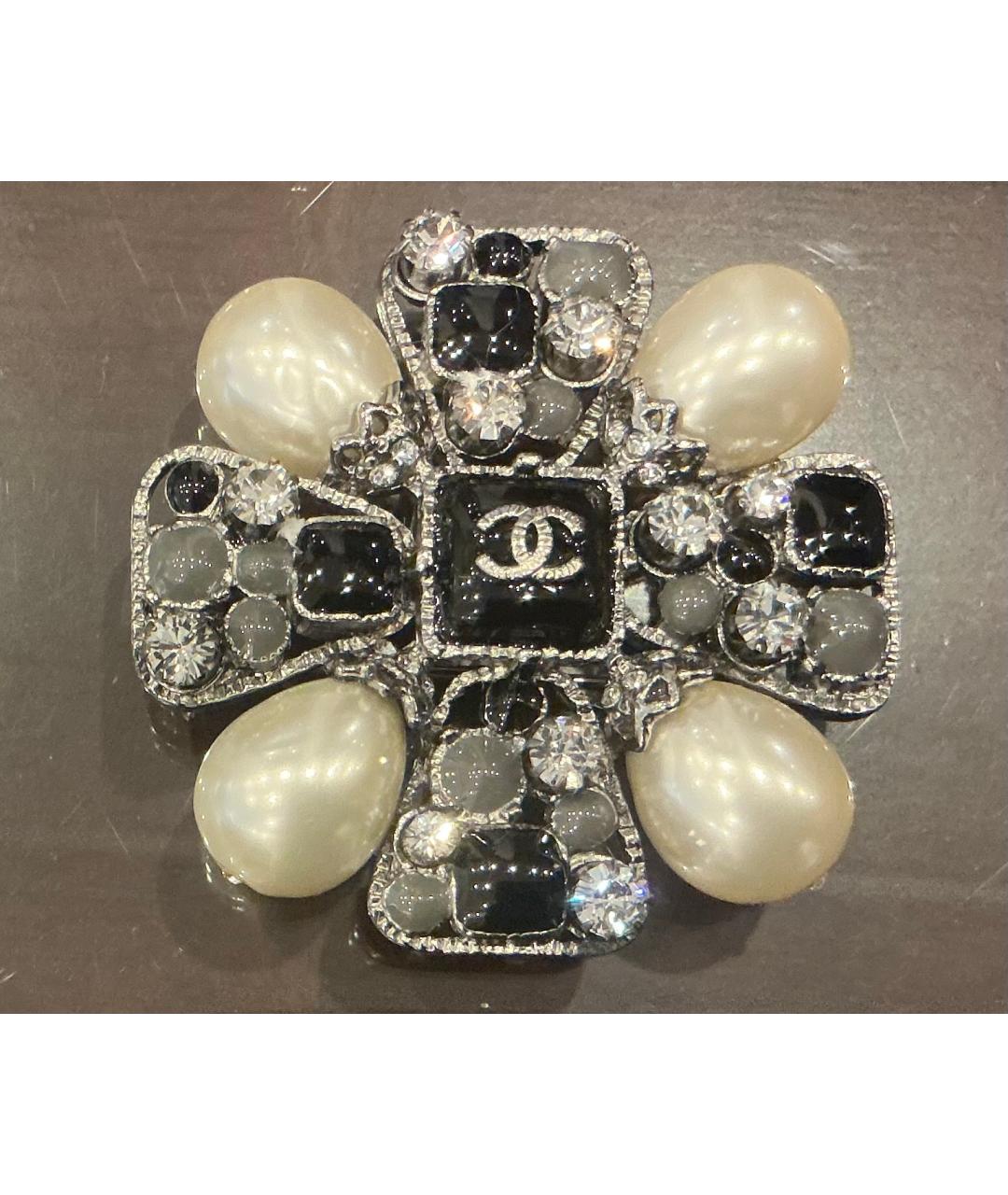 CHANEL Черная булавка / брошь, фото 2