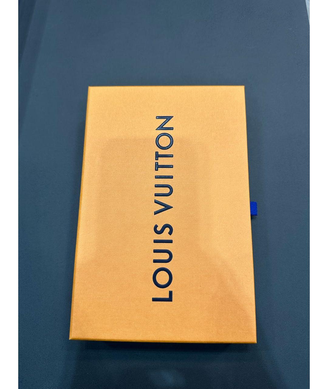 LOUIS VUITTON Розовый кожаный кошелек, фото 5