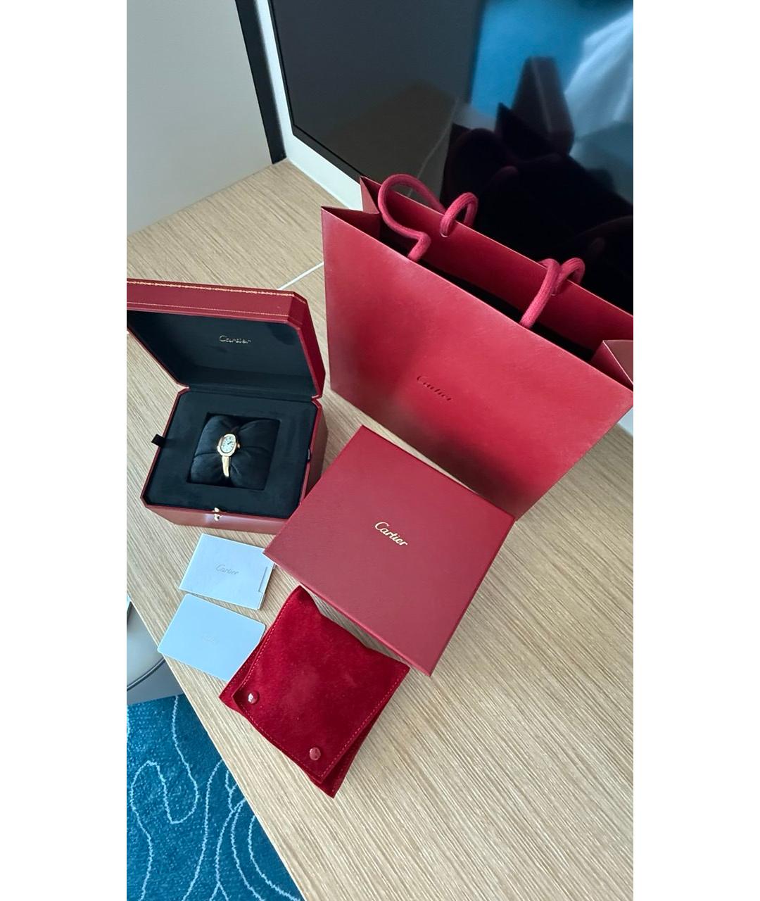 CARTIER Золотые часы из розового золота, фото 7