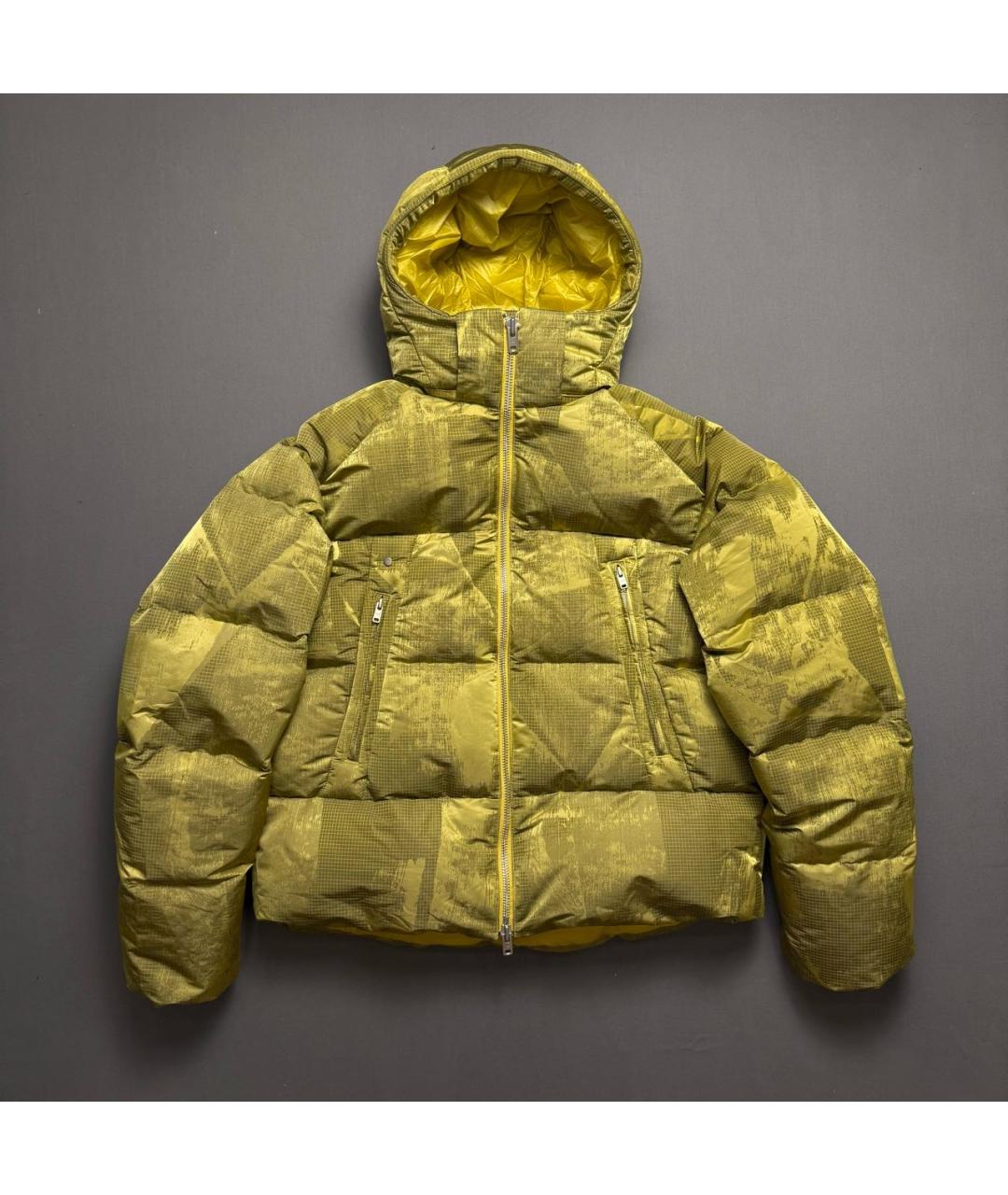 Y-3 Хаки полиэстеровый пуховик, фото 9