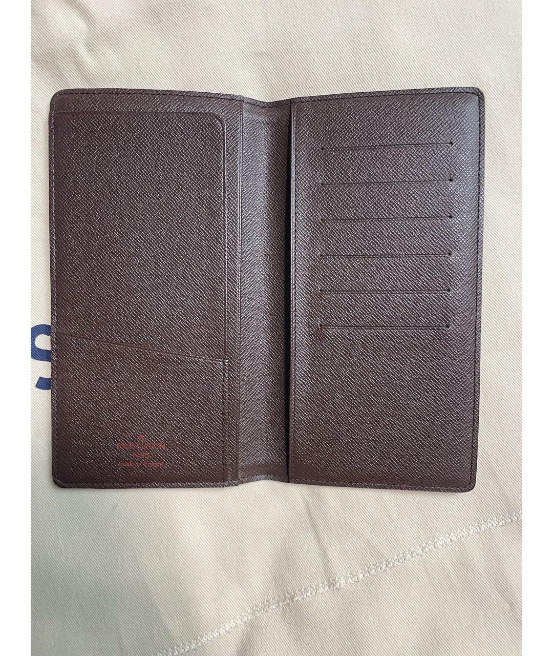 LOUIS VUITTON Коричневый кошелек, фото 2