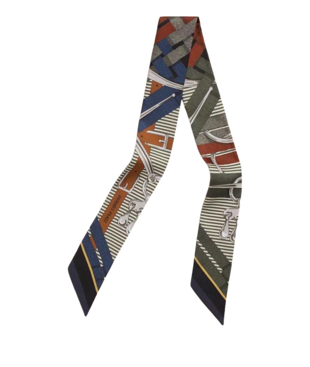 HERMES Шелковый платок, фото 1