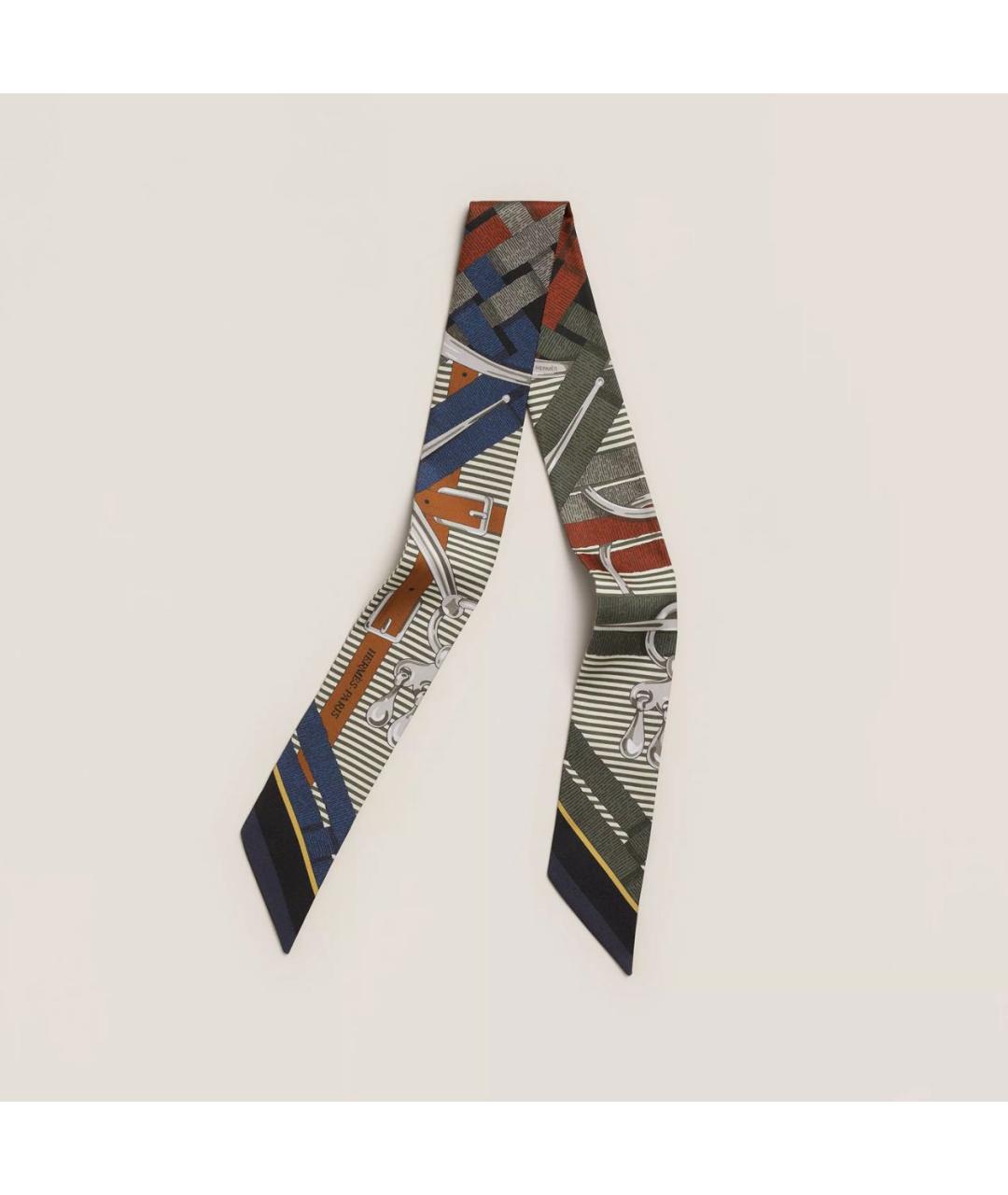 HERMES Шелковый платок, фото 4