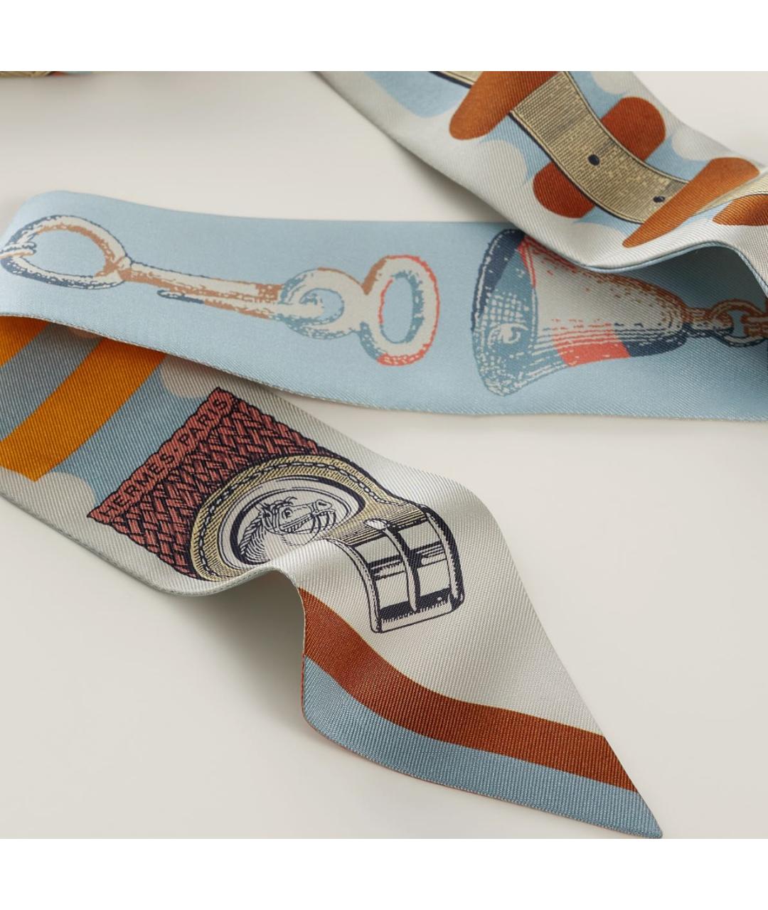 HERMES Шелковый платок, фото 3