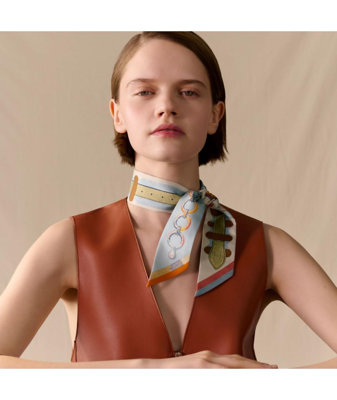 HERMES Шелковый платок, фото 2