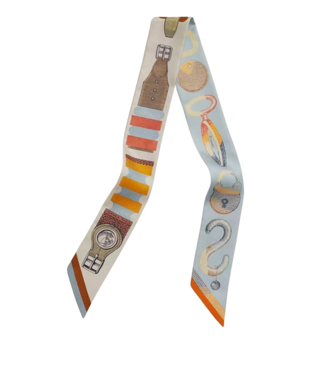 HERMES Шелковый платок, фото 1