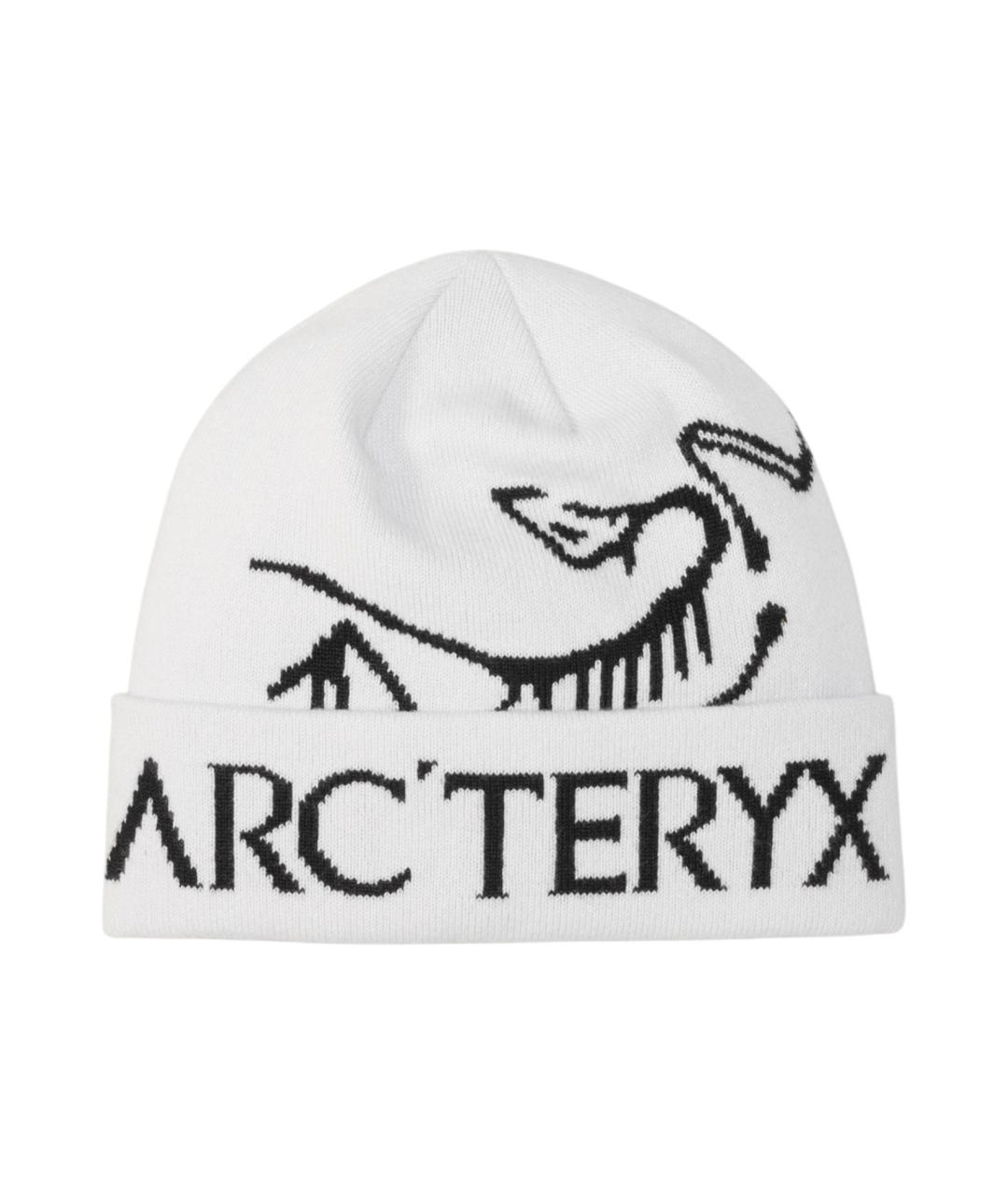 ARCTERYX Белая синтетическая шапка, фото 1