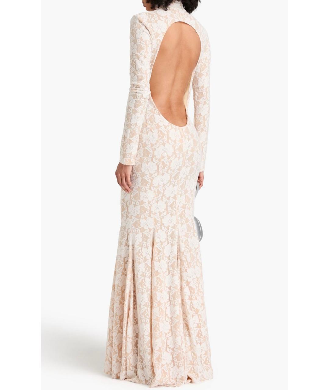 NORMA KAMALI Бежевое коктейльное платье, фото 3