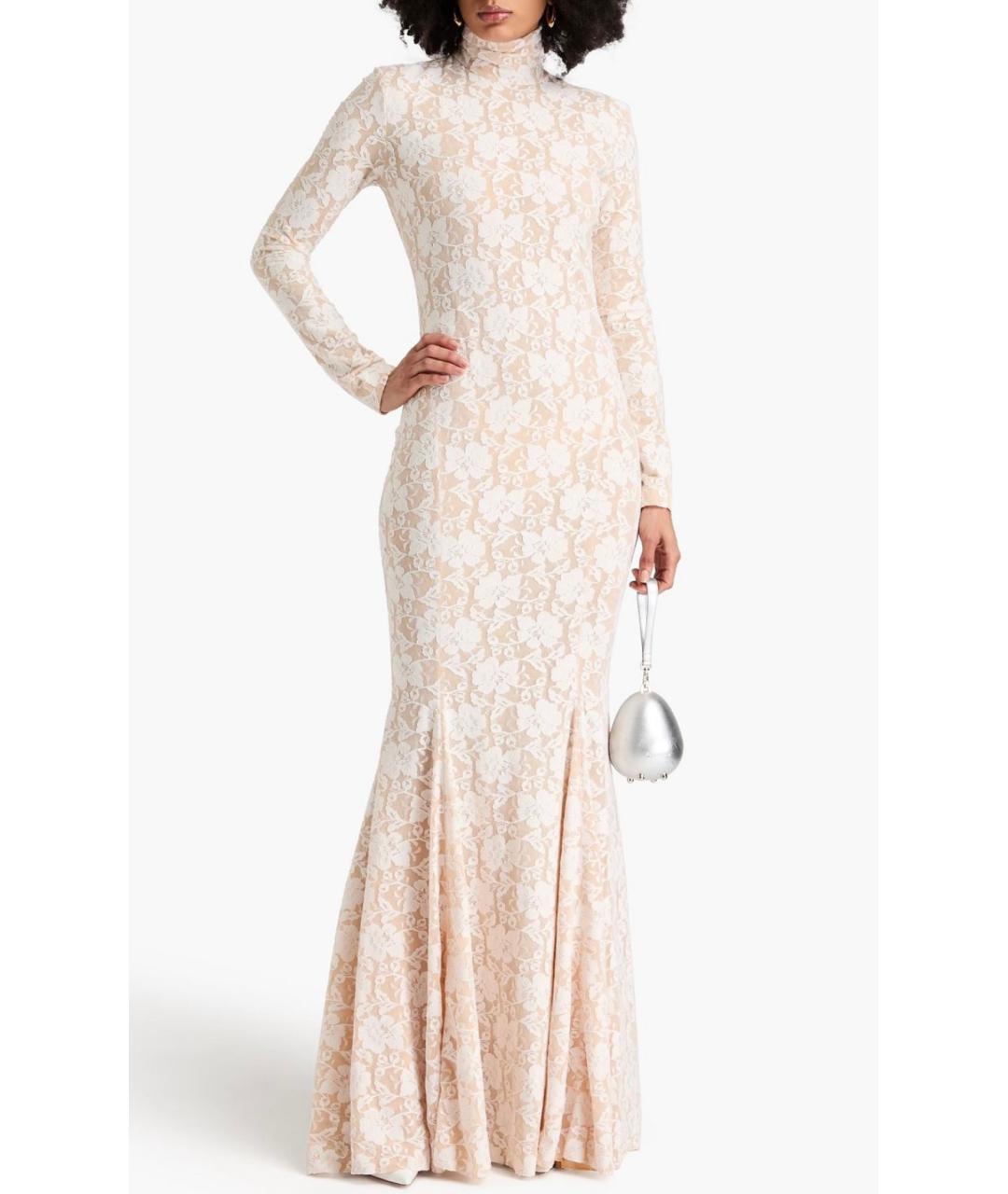 NORMA KAMALI Бежевое коктейльное платье, фото 2