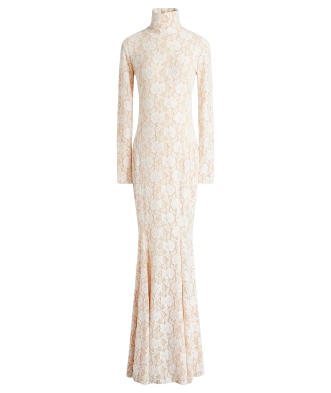 NORMA KAMALI Бежевое коктейльное платье, фото 1