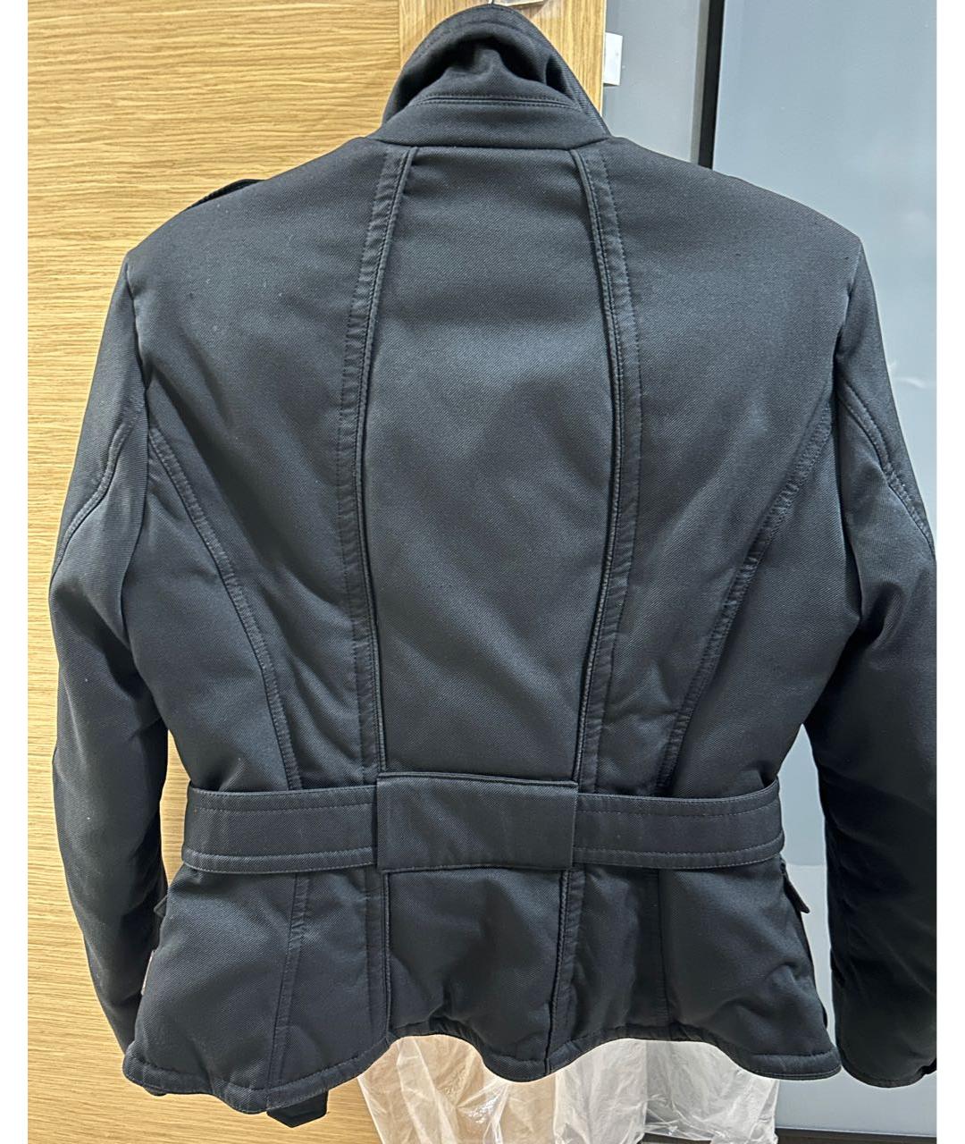 MONCLER Черная хлопковая куртка, фото 2