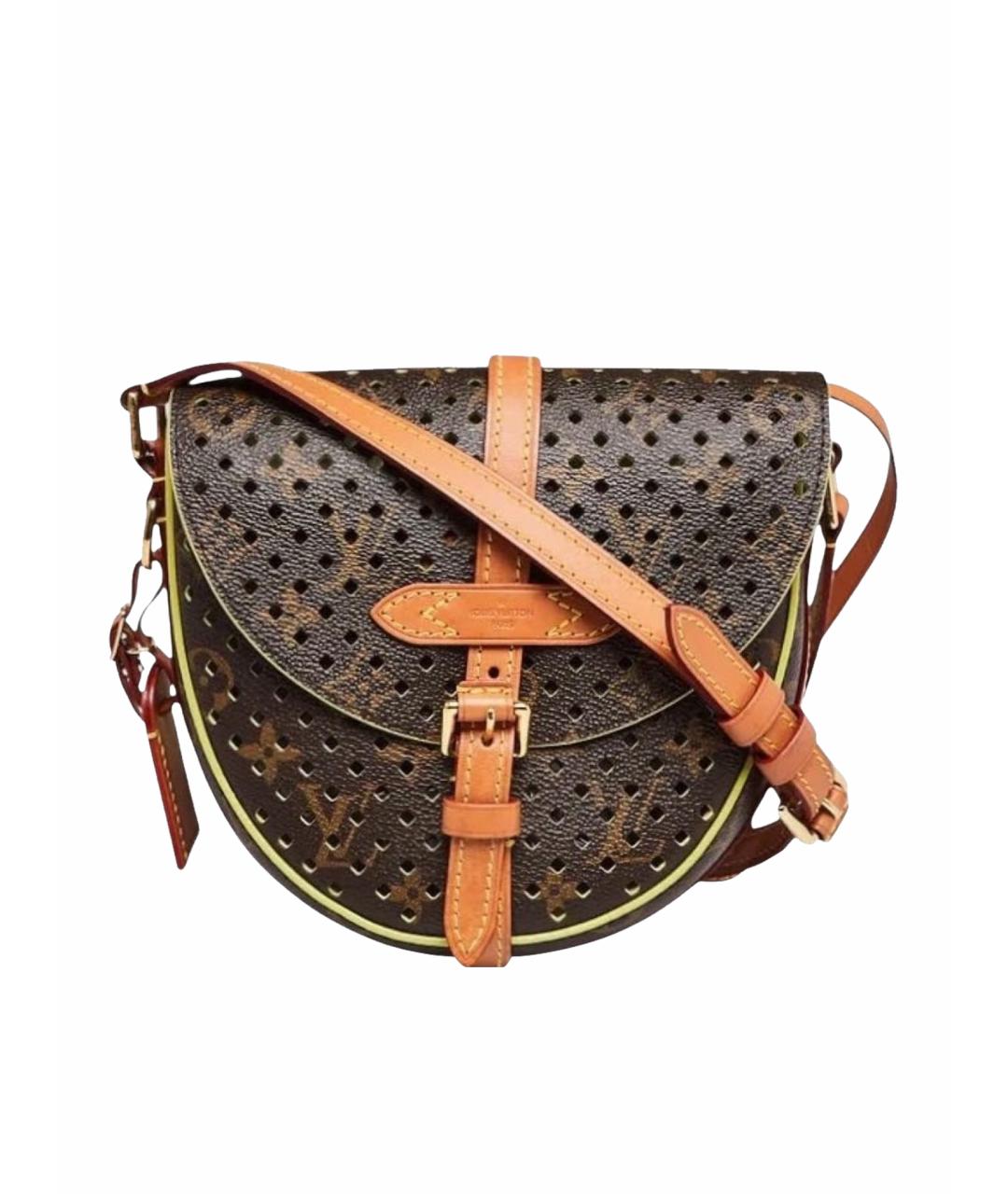 LOUIS VUITTON Коричневая сумка через плечо, фото 1
