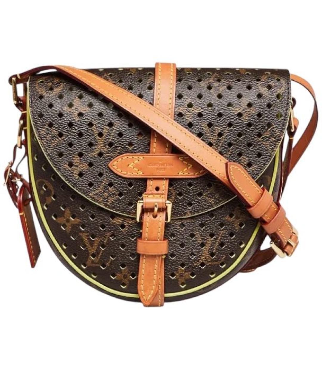 LOUIS VUITTON Коричневая сумка через плечо, фото 9