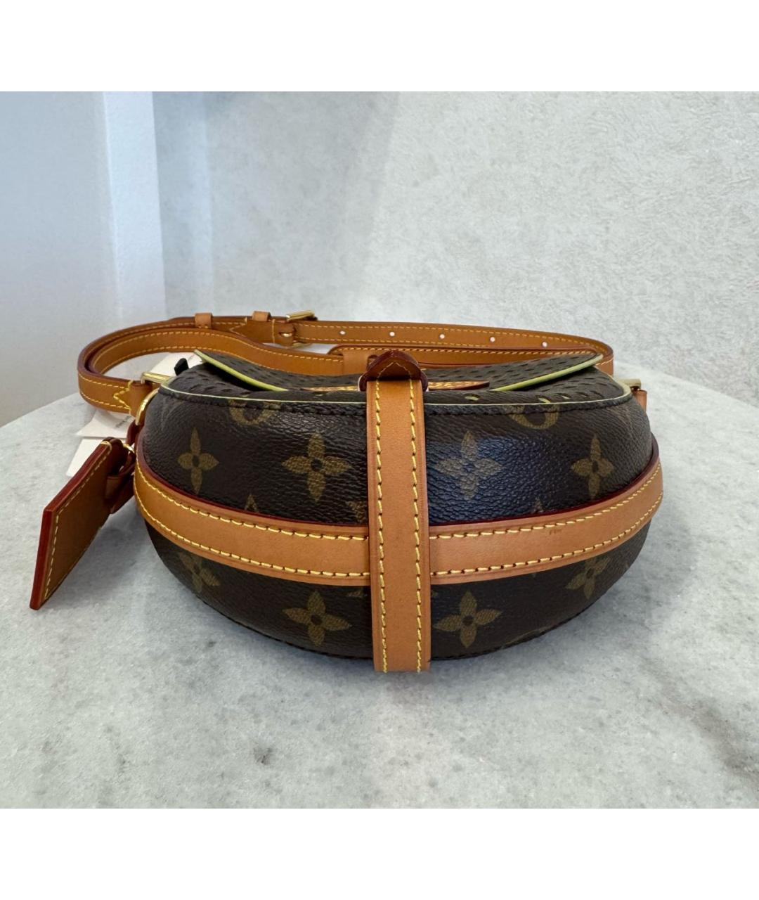 LOUIS VUITTON Коричневая сумка через плечо, фото 7