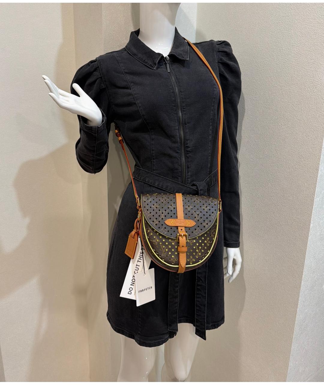 LOUIS VUITTON Коричневая сумка через плечо, фото 5
