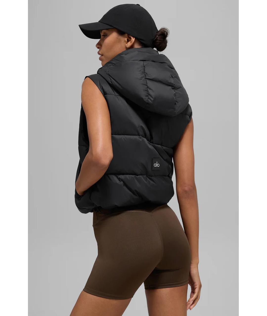 ALO YOGA Черный жилет, фото 6