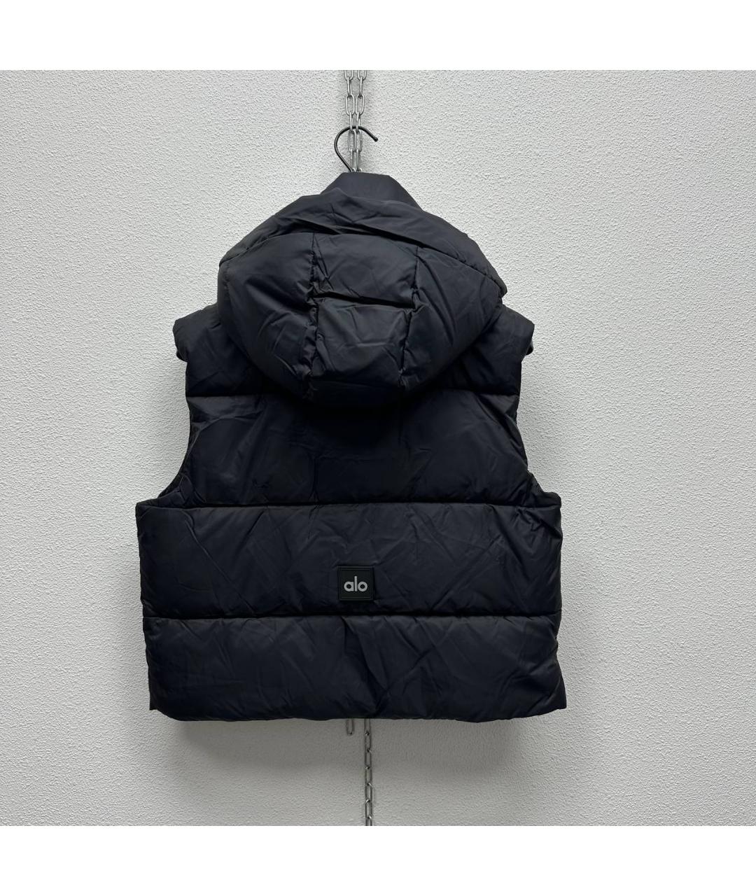 ALO YOGA Черный жилет, фото 3