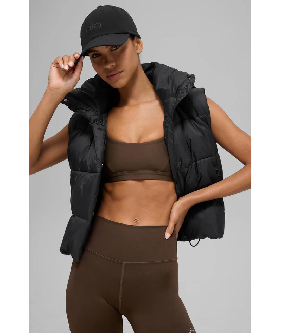 ALO YOGA Черный жилет, фото 7