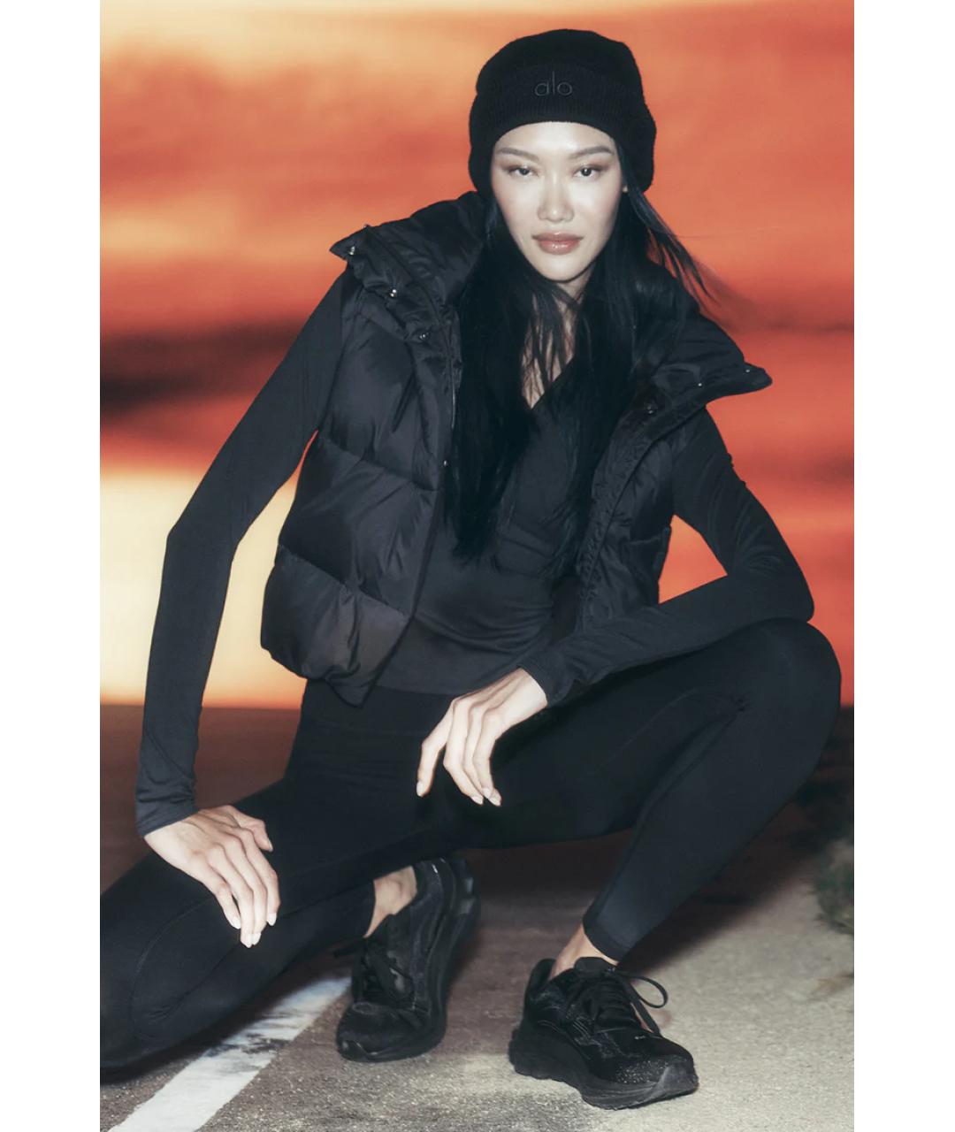 ALO YOGA Черный жилет, фото 8