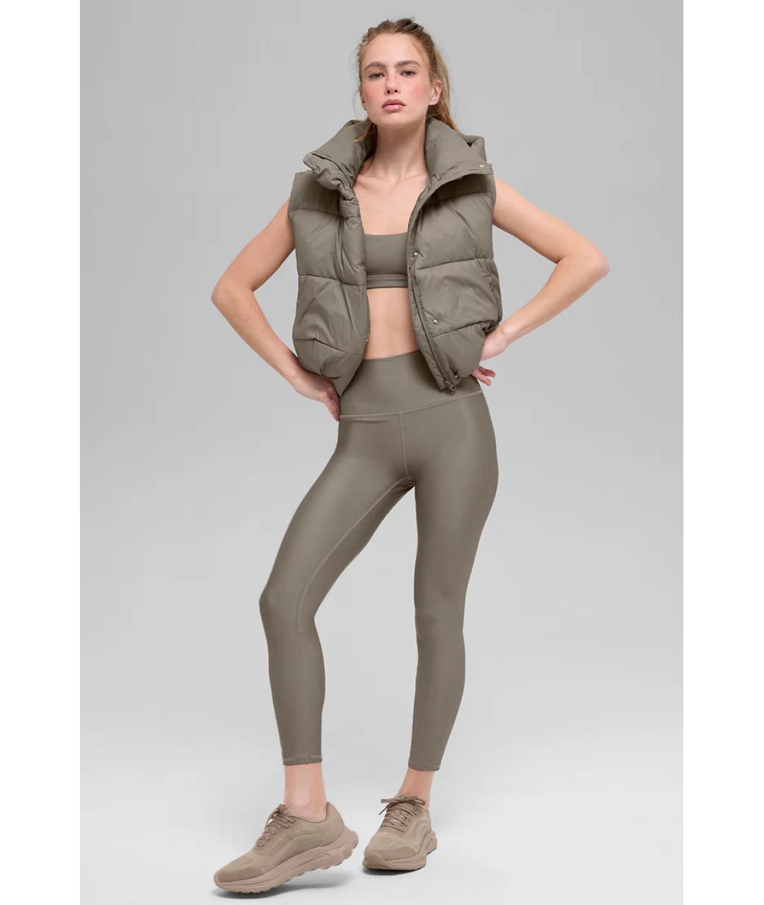 ALO YOGA Бежевый жилет, фото 8