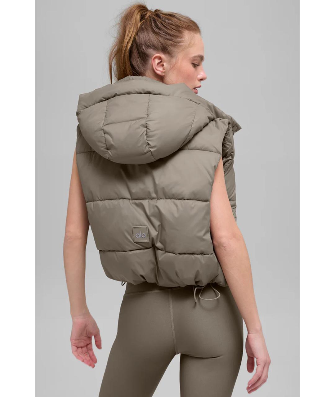 ALO YOGA Бежевый жилет, фото 7