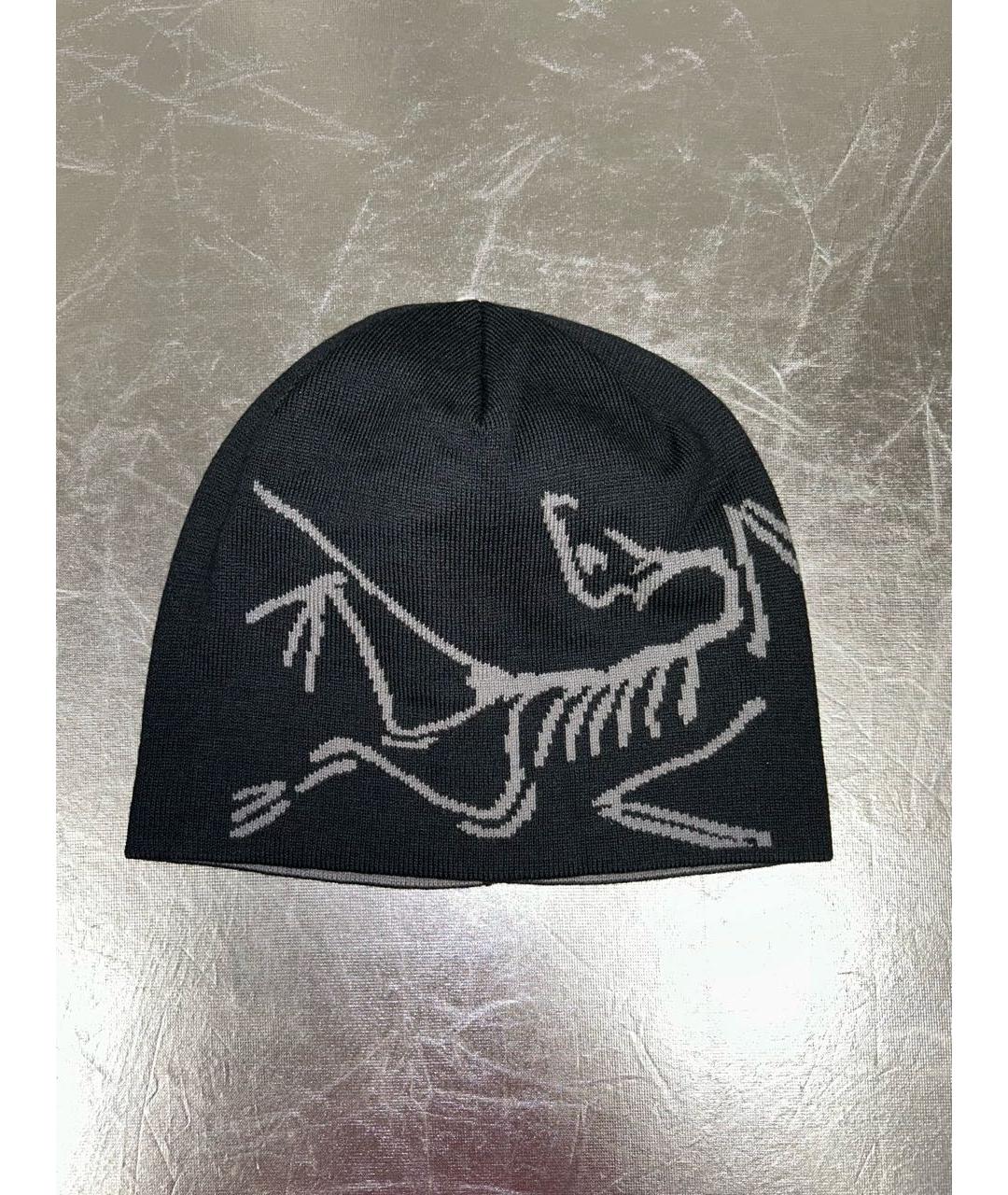 ARCTERYX Черная хлопковая шапка, фото 6