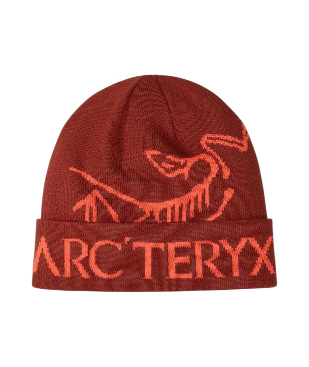 ARCTERYX Красная синтетическая шапка, фото 1