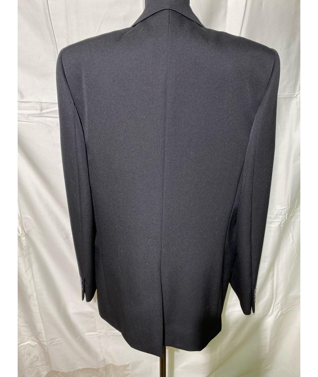 CHRISTIAN DIOR Черный шерстяной жакет/пиджак, фото 2