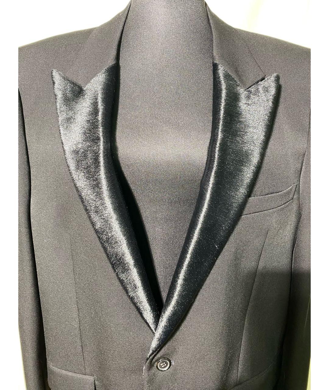 CHRISTIAN DIOR Черный шерстяной жакет/пиджак, фото 3